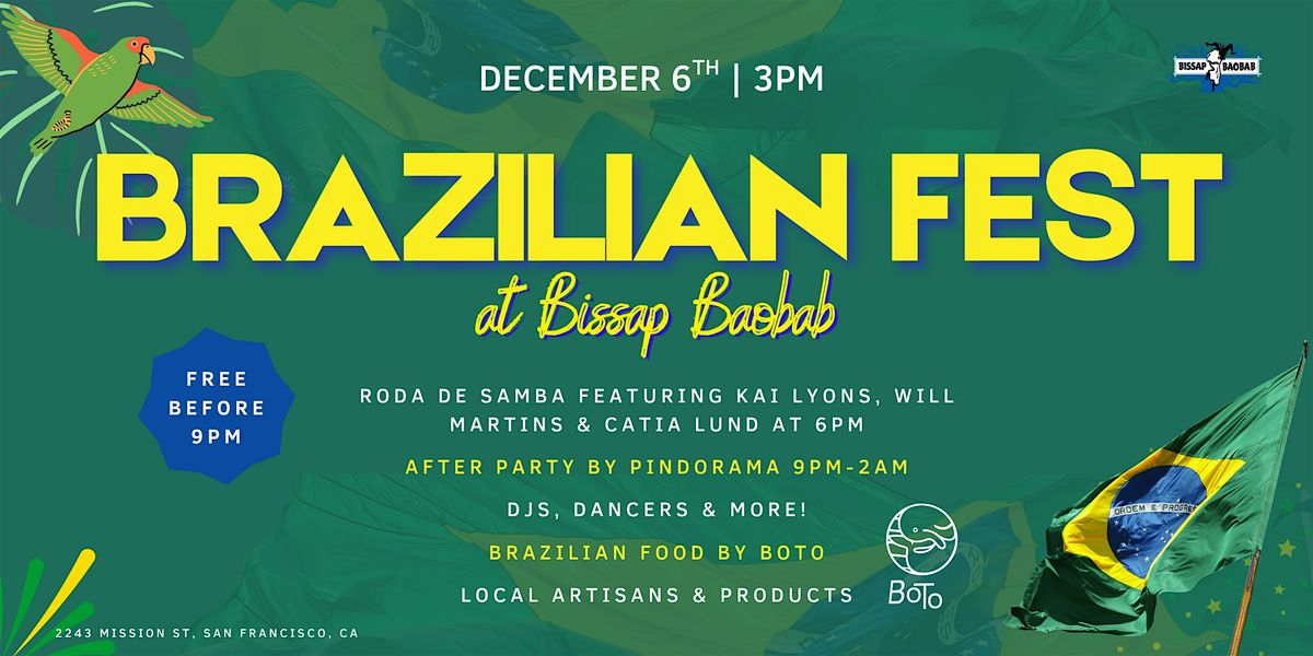 Brazilian Fest at Bissap Baobab