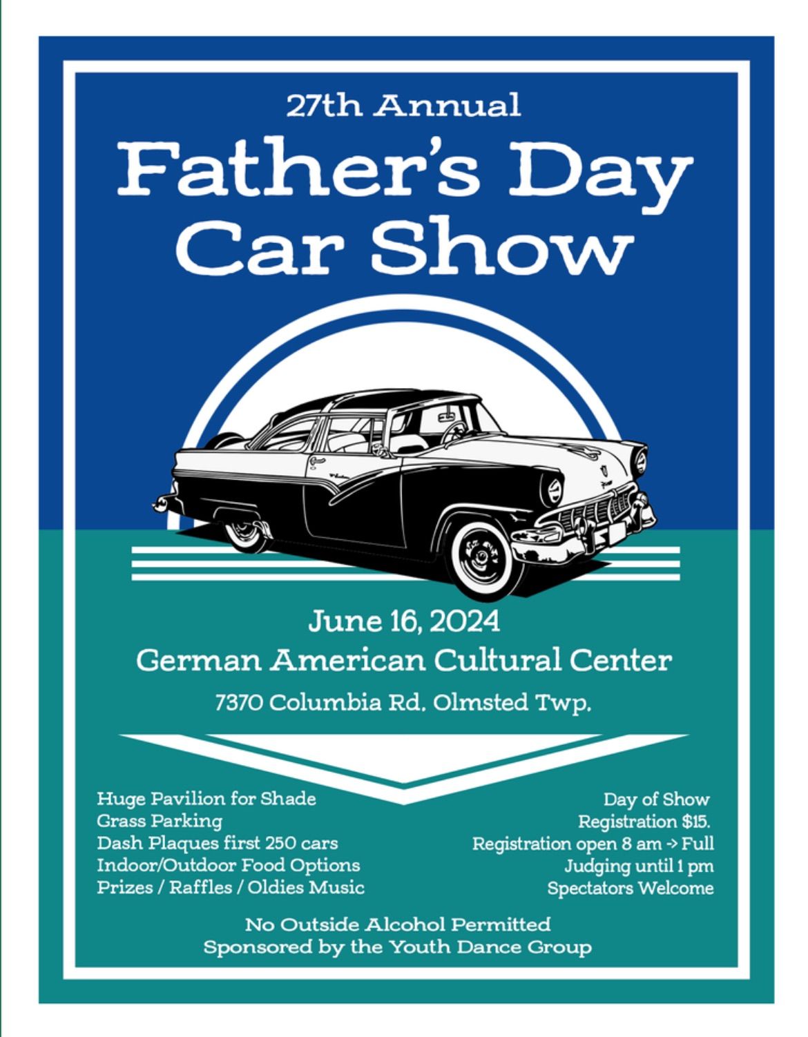 Father’s Day Car Show 2024 7370 Columbia Rd, Olmsted Falls, OH June