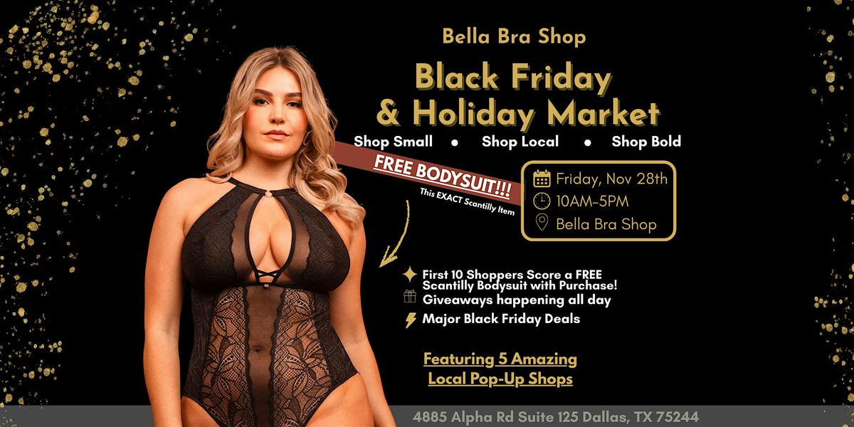 Bella Bra Shop Black Friday + Holiday Market
