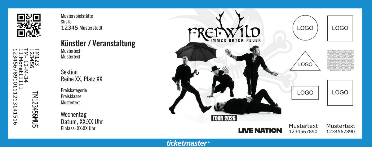 Frei Wild Dortmund Tickets
