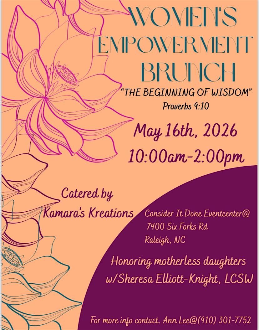 "The Beginning of Wisdom" Women's Brunch