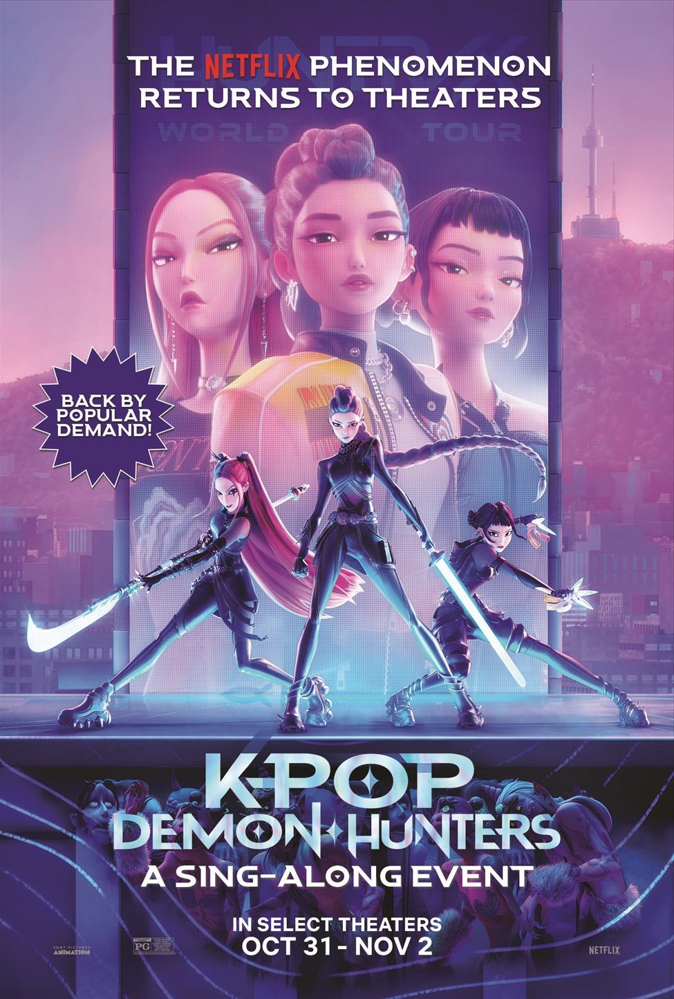K-Pop Demon Hunters Dance Party and Sing-A-Long at Claridge Hotel