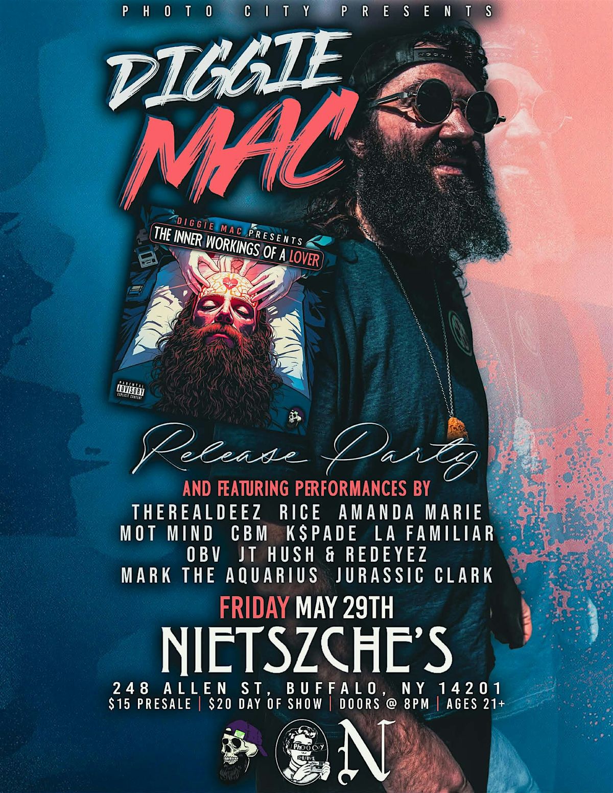 Diggie Mac - "The Inner Workings Of A Lover" - Album Release Party