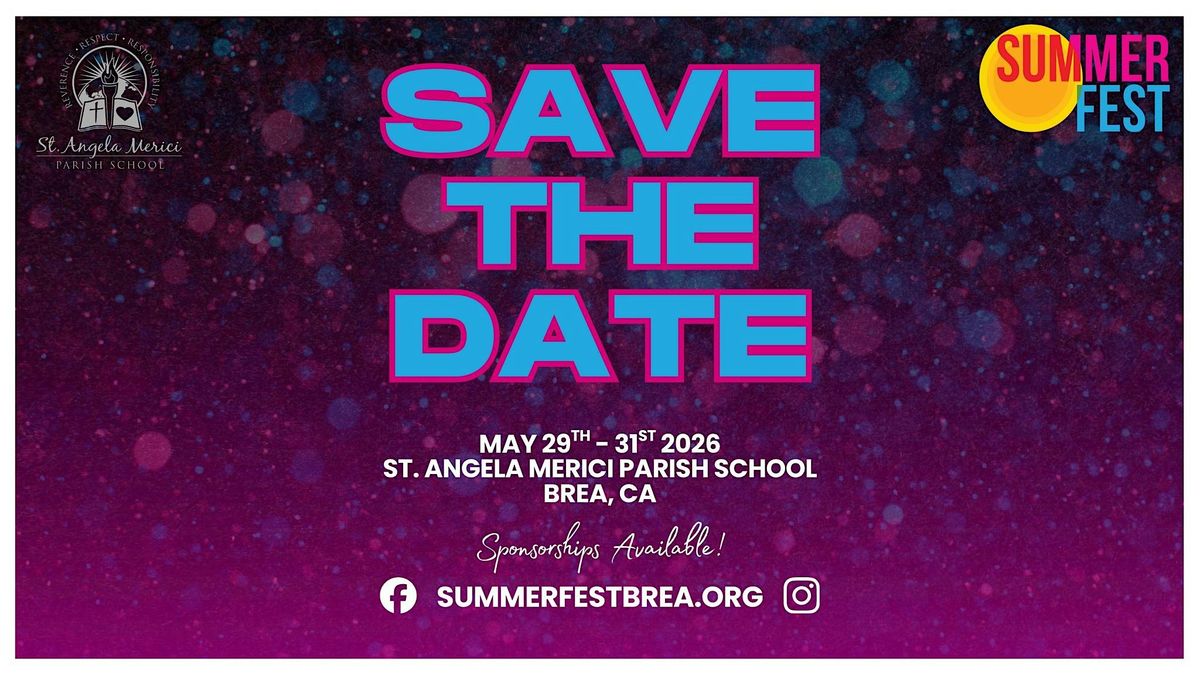 Brea SummerFest 2026 Presented by The Rooter Company