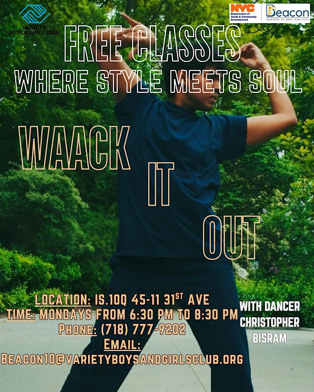 Free Waacking Classes
