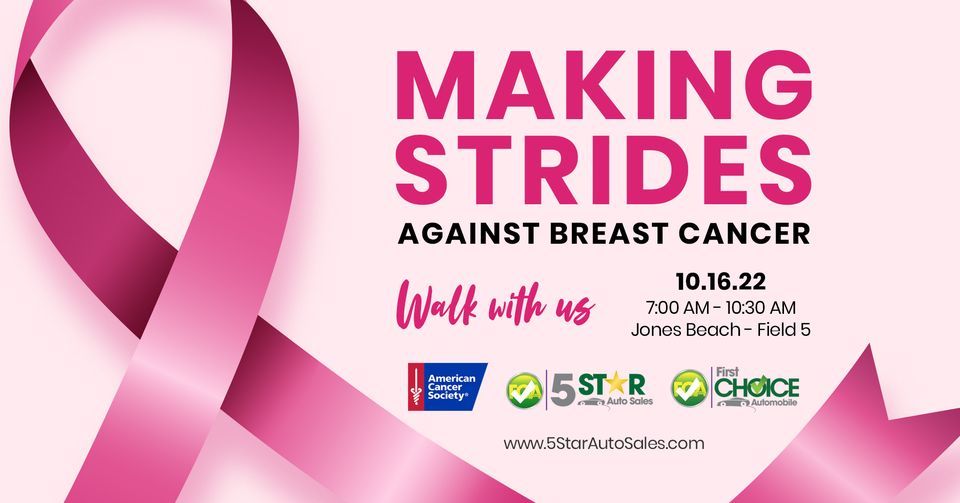 Making Strides Breast Cancer Walk | Jones Beach, Freeport, NY | October ...