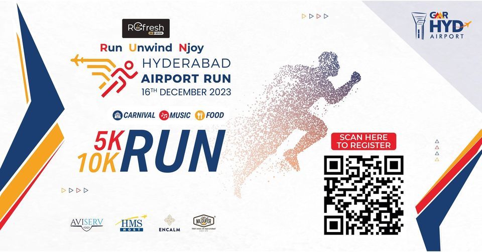 Hyderabad Airport Run 2023
