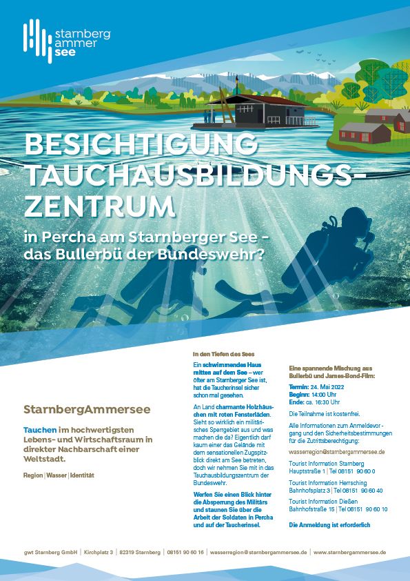 Tauchausbildungszentrum der Bundeswehr in Percha am Starnberger See
