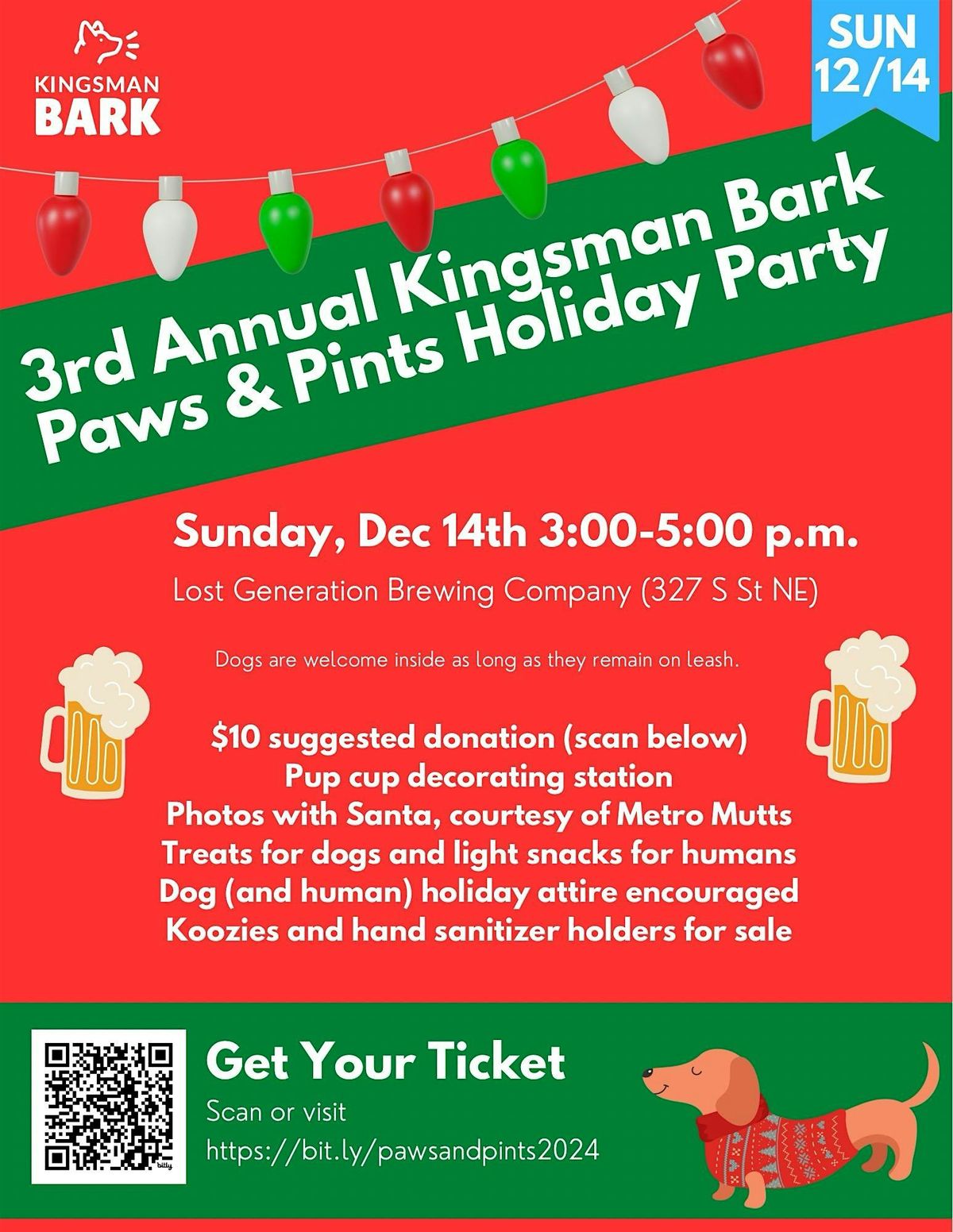 2025 Paws and Pints Holiday Party