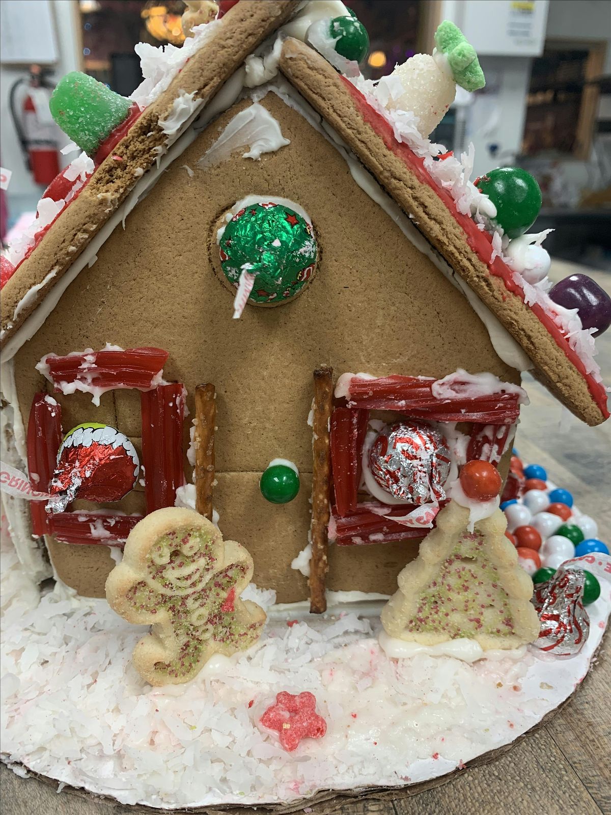 Gingerbread House Decorating for Christmas  & take home.