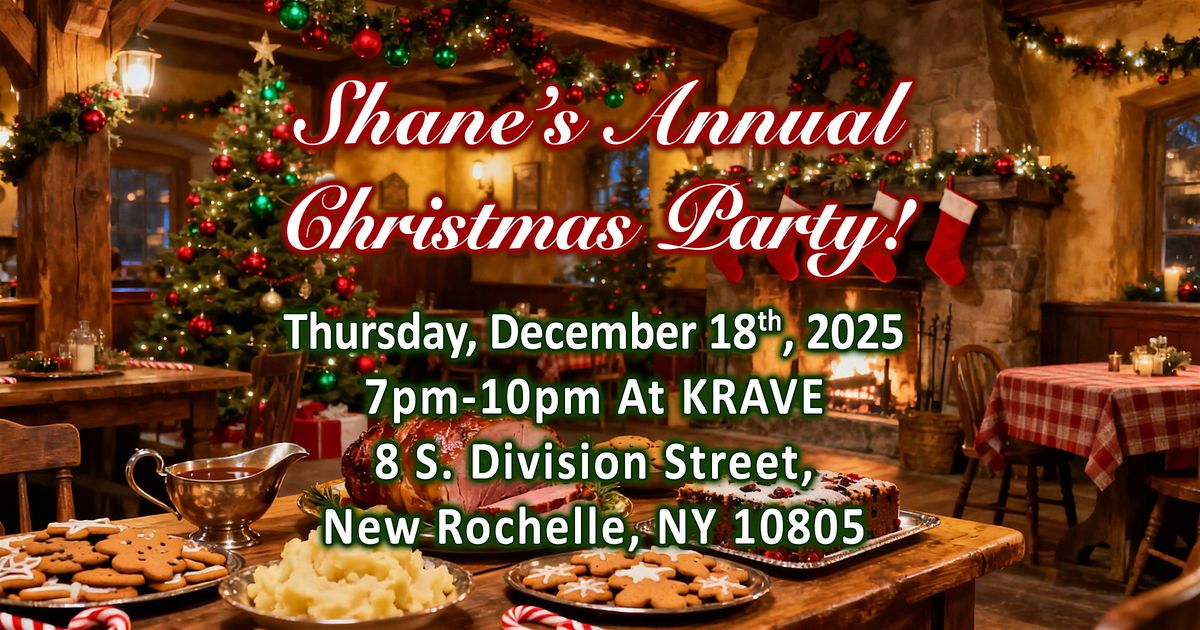 Shane's Annual Christmas Party