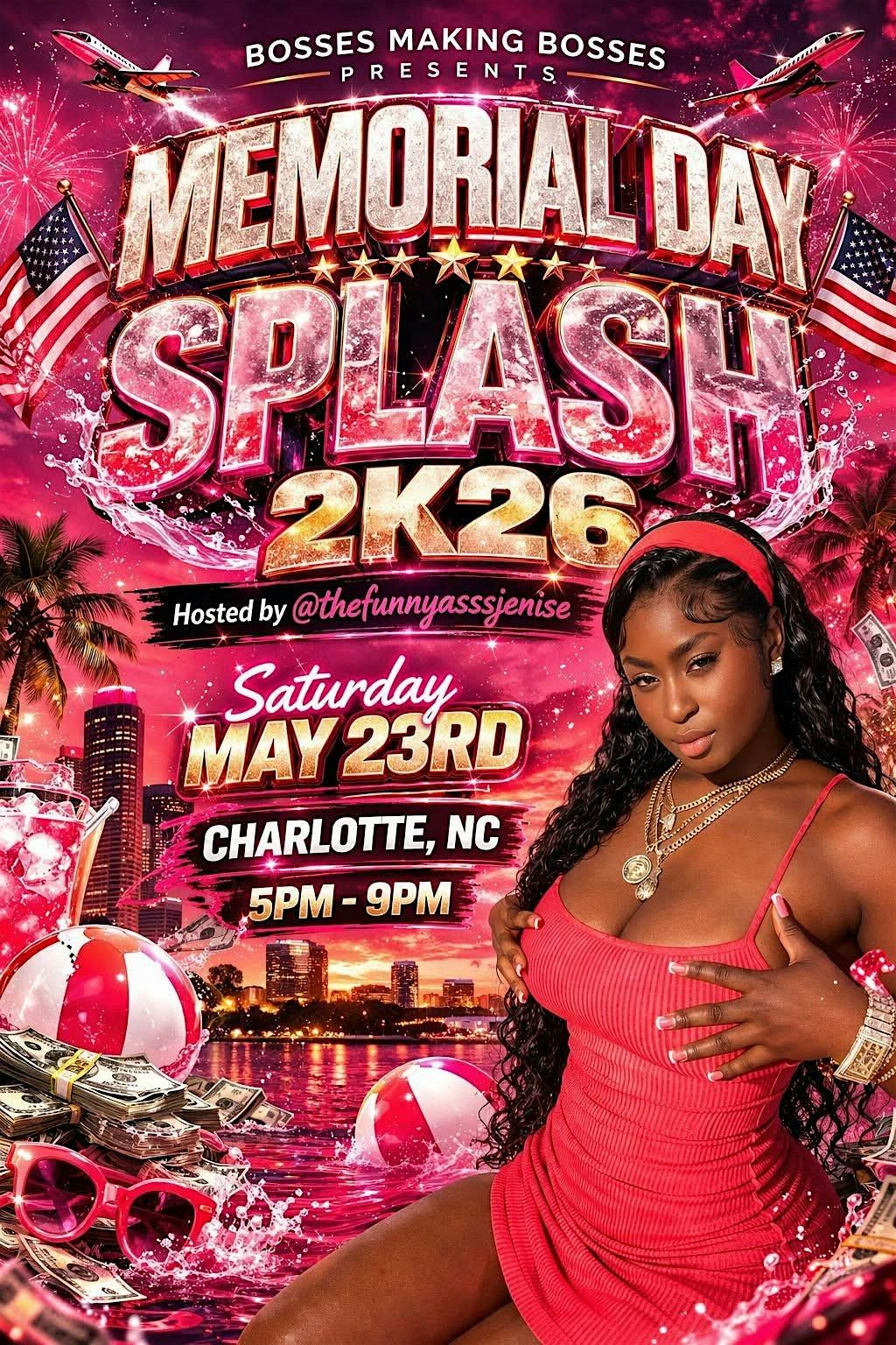 Memorial Day Splash 2k26 Pool Party
