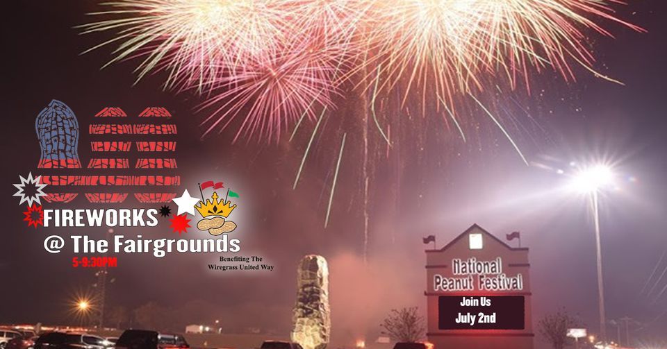 Fireworks The Fairgrounds 2022 National Peanut Festival, Dothan, AL