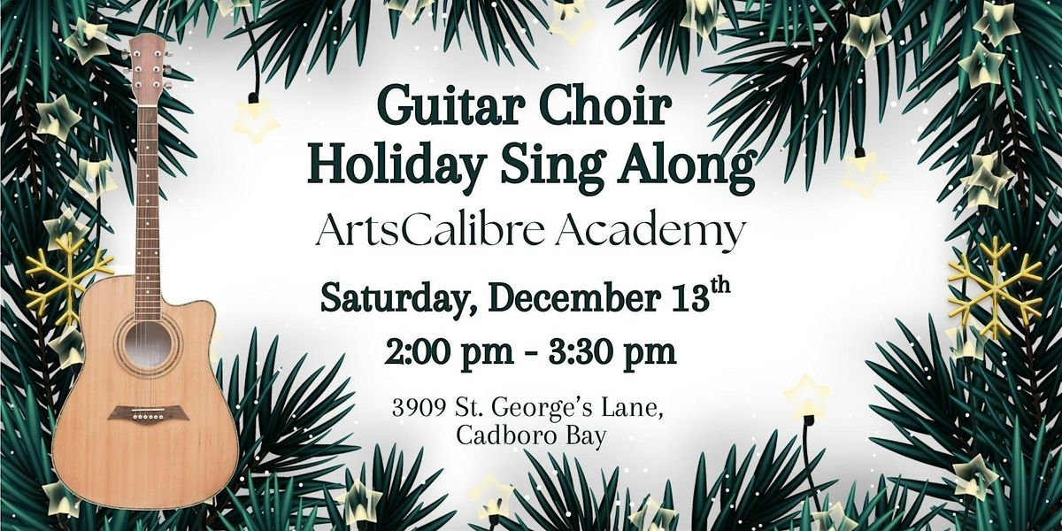 Guitar Choir Holiday Sing Along
