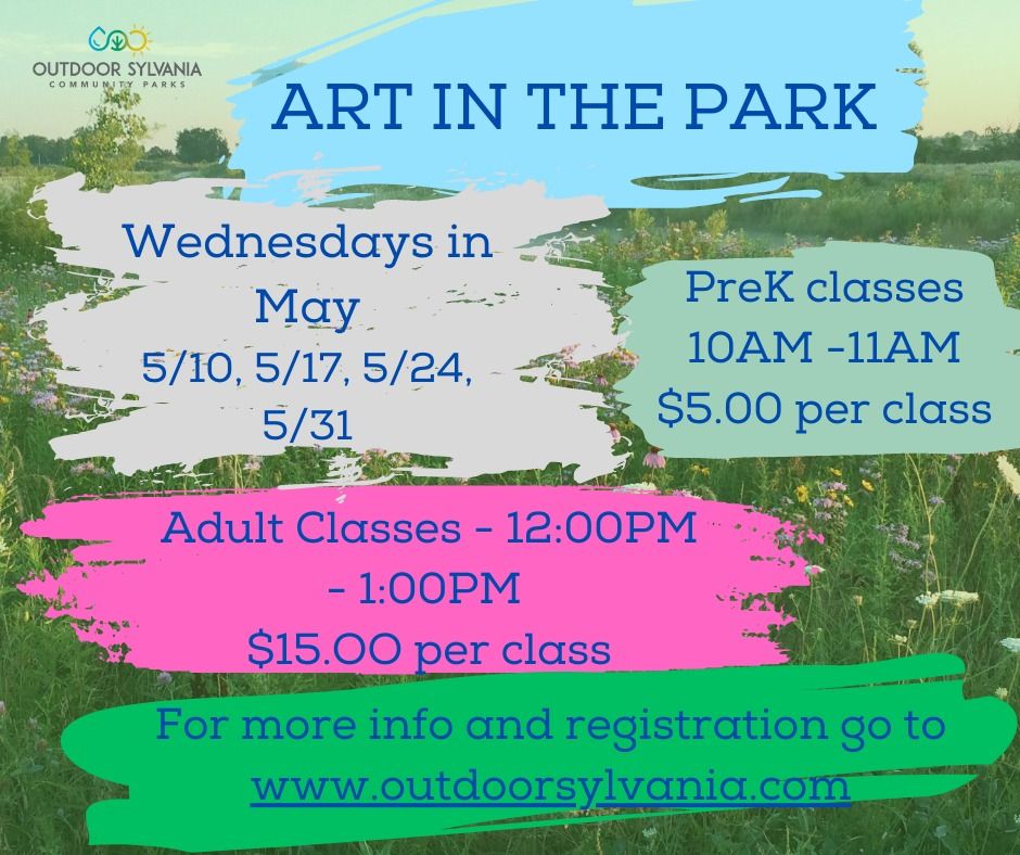 Art in the Park / PreK Event Olander Park, Sylvania, OH May 10, 2023