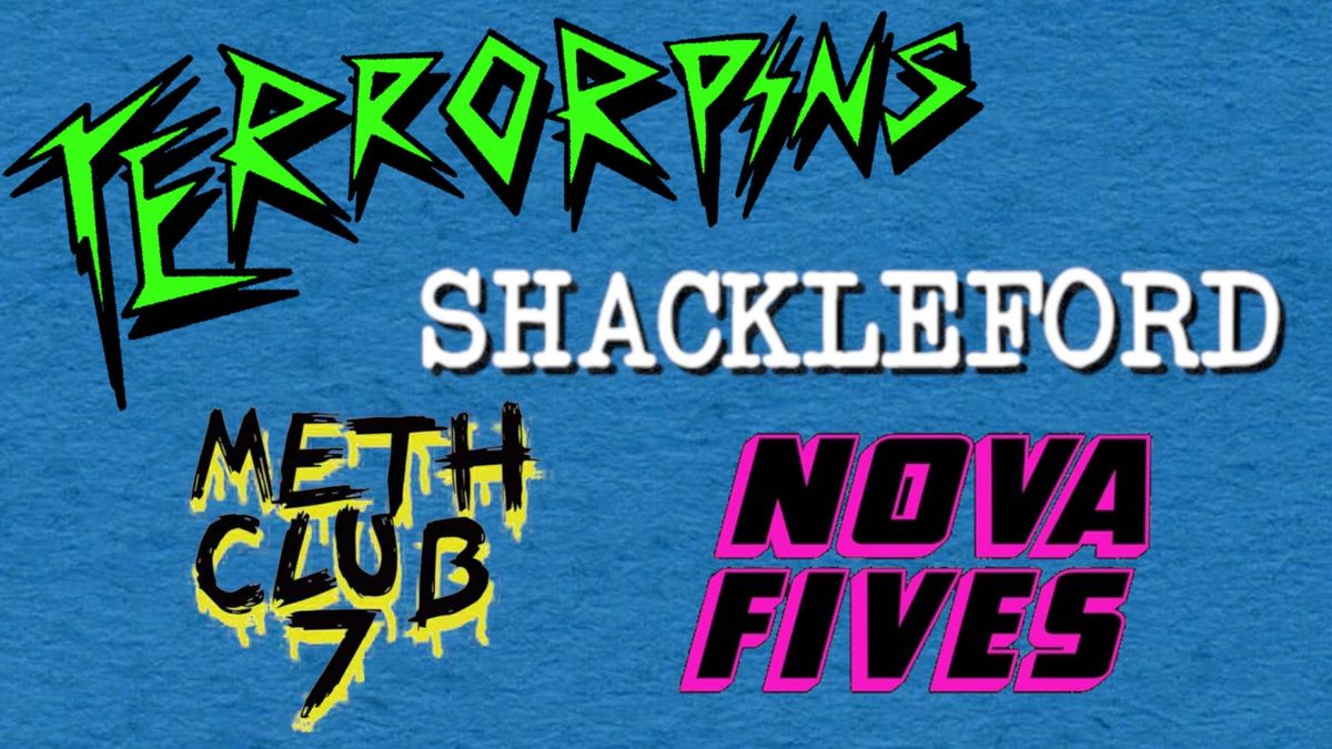 Terrorpins + Shackleford + Meth Club 7 + Nova Fives - DIVE WOLVERHAMPTON