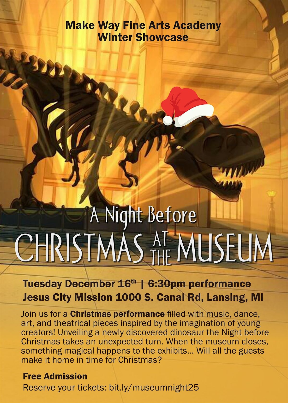 Make Way Fine Arts Academy Winter Showcase 2026