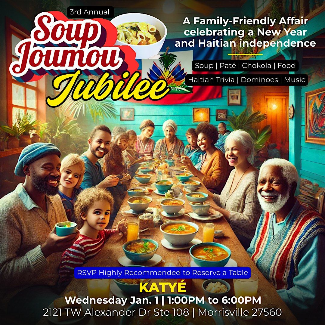 3rd Annual Soup Joumou Jubilee