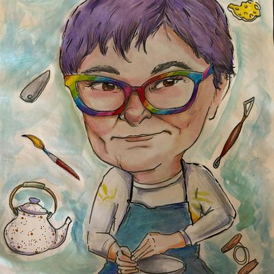 Barbara Bustard Mud to Art-The Clay Room