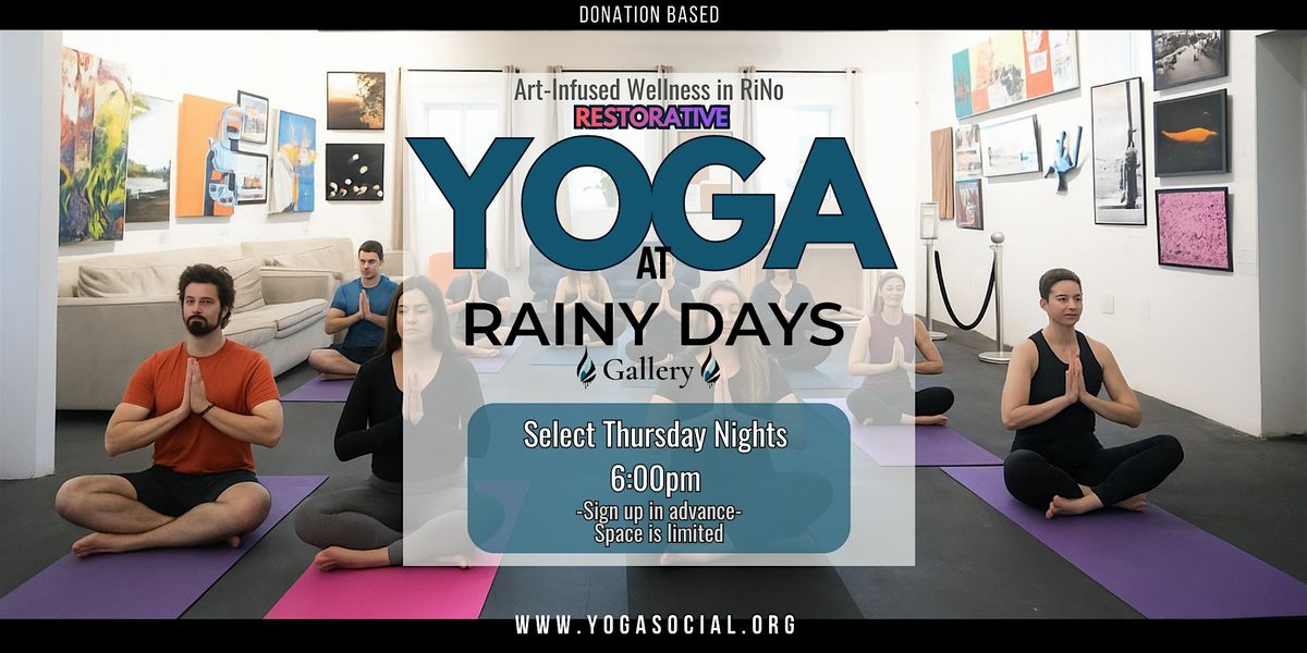 Candlelit Restorative Yoga @ Rainy Days Art Gallery