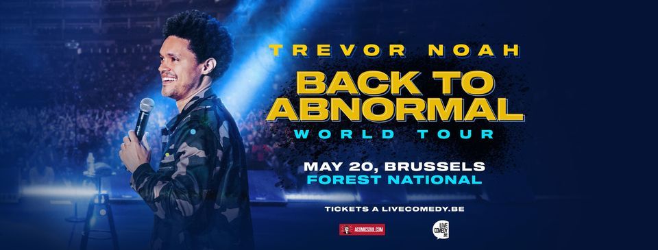 Trevor Noah | Back To Abnormal Tour l Brussels