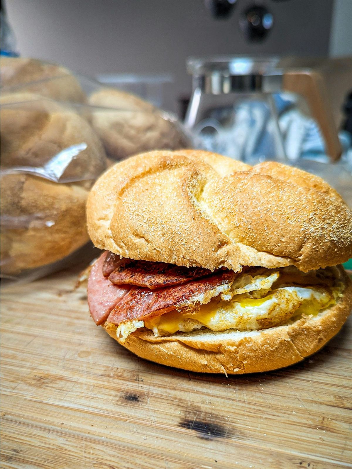 Sandwich Drop #1: Pork roll, egg, and cheese