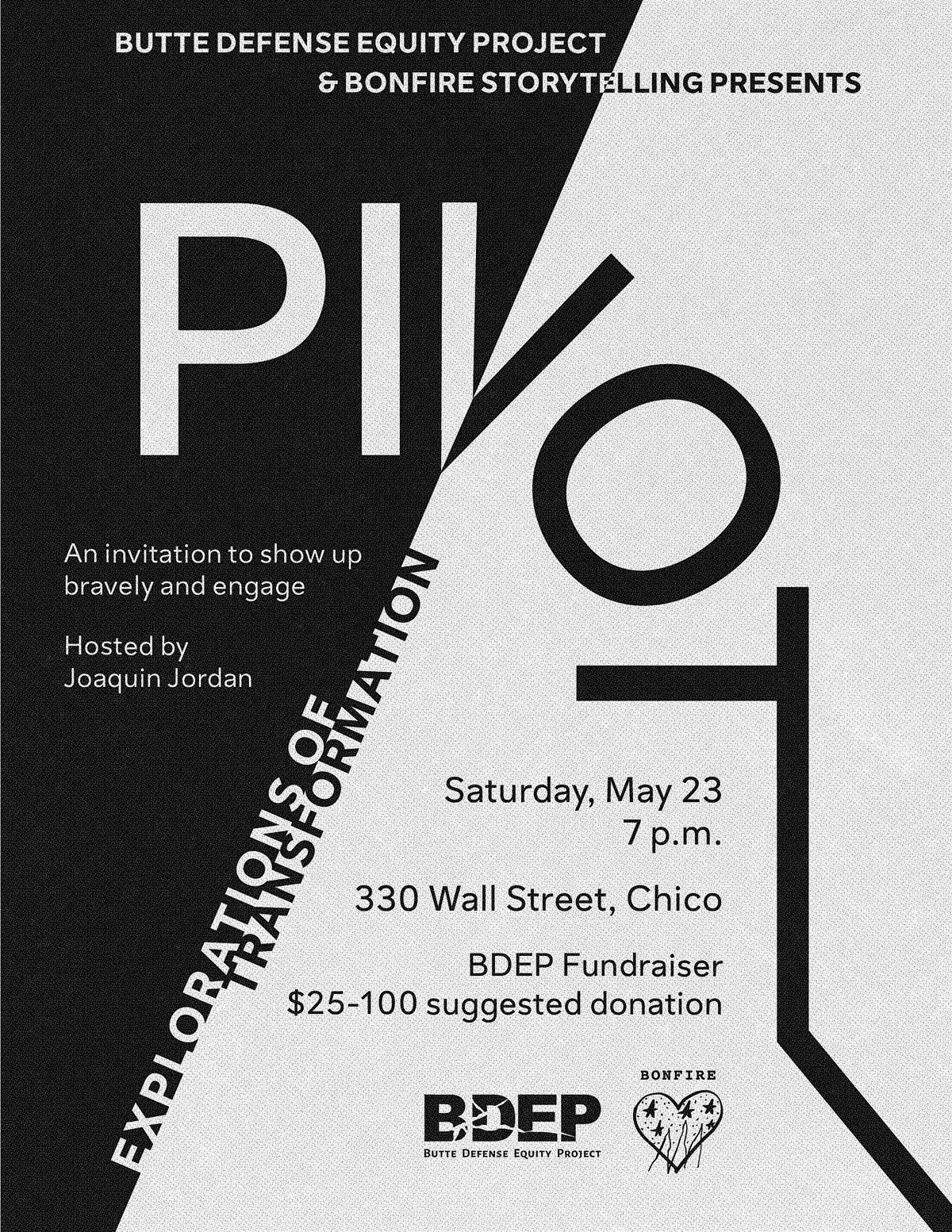 PIVOT - Explorations of Transformation - A BDEP Fundraiser
