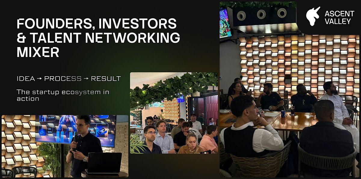 Founders, Investors & Talent Networking Mixer | Boston