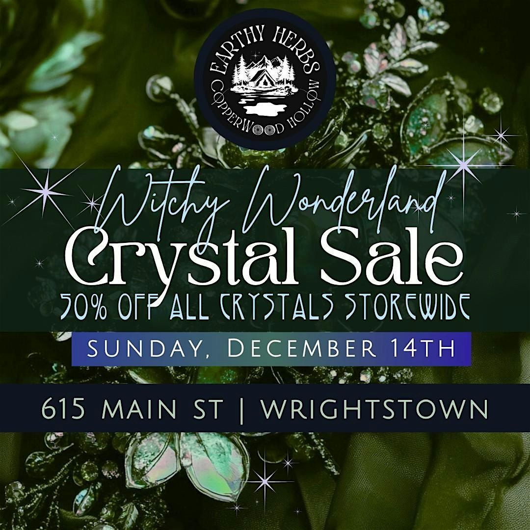 \u26ab\ufe0fHigh Vibe Crystal Sale | Witchy Wonderland Market