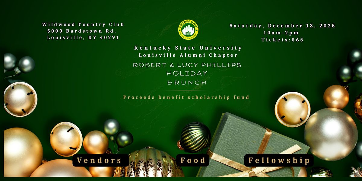 KSU Louisville Alumni Robert & Lucy Phillips Holiday Scholarship Brunch