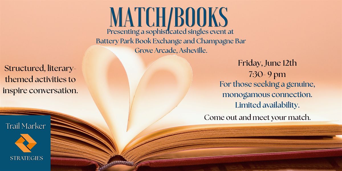 Match\/Books: A Sophisticated Singles Evening