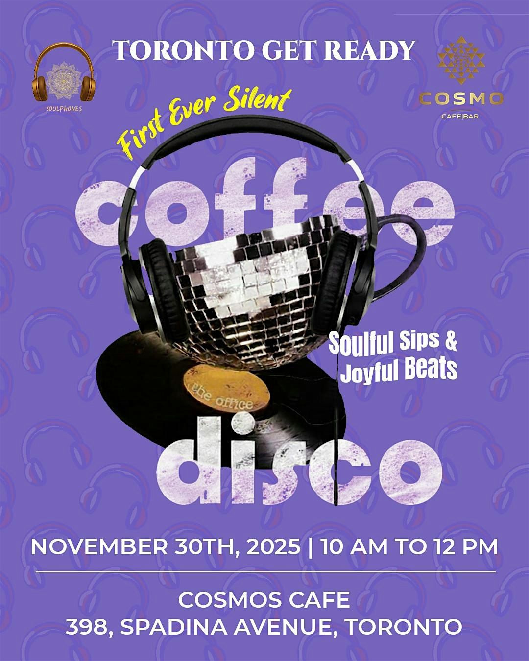 Toronto's First Silent Coffee Party