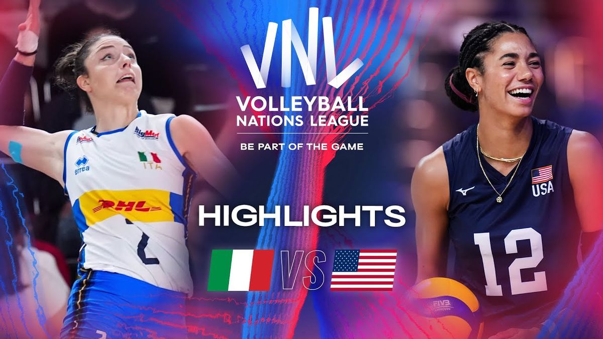 Womens Volleyball Nations League - Italy vs USA - Day Pass at Videotron Centre