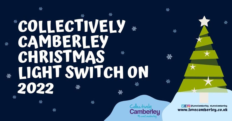 Collectively Camberley Christmas Light Switch On