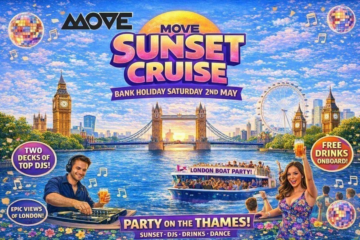 A Sunset Cruise That Turns Into a Full\u2011Blown Party \/ \u00a310 flash sale