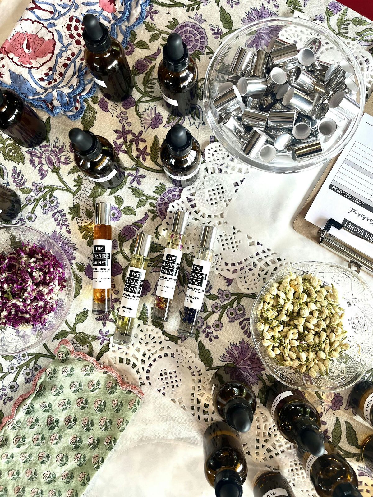 A Gift for You: Perfume + Sugar Scrub Workshop @ Lemons & Limes Kenwood