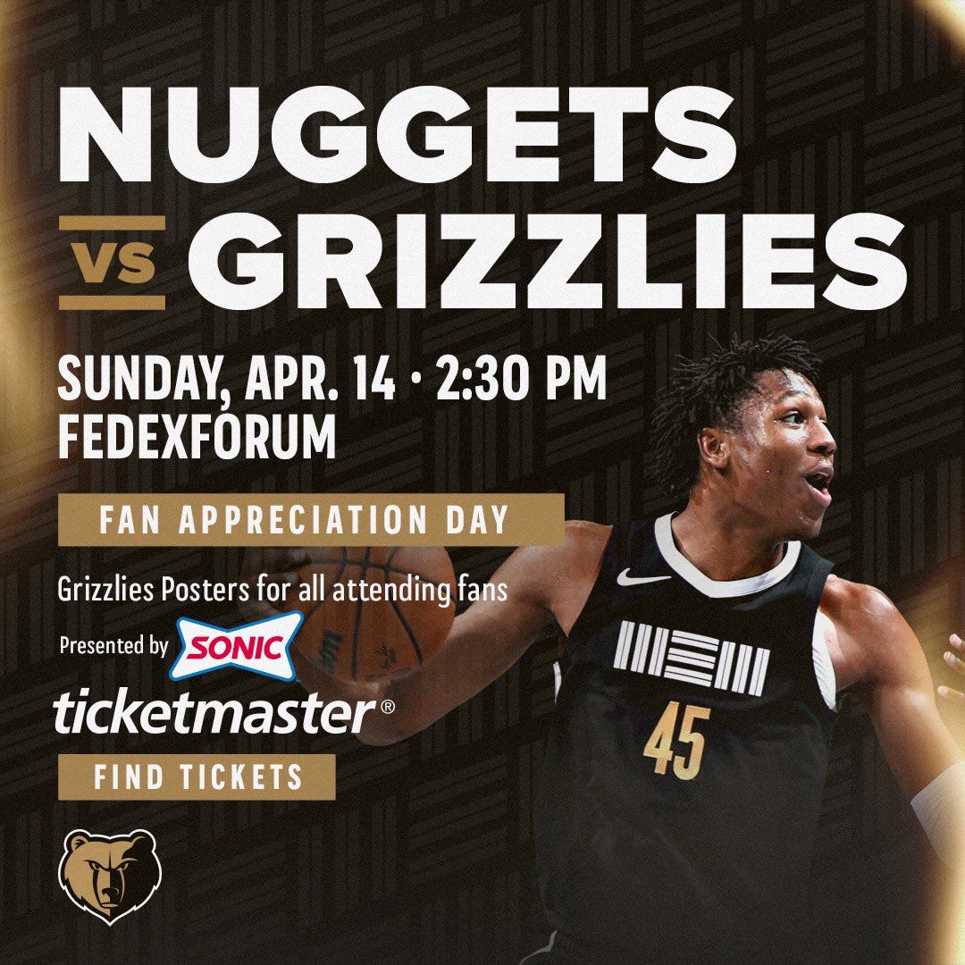 Denver Nuggets at Memphis Grizzlies at FedExForum