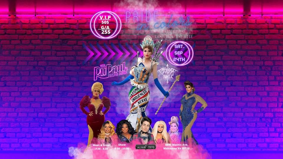 PRIDE IN COLORS w/ Alyssa Hunter The Salisbury Center, Manassas, VA