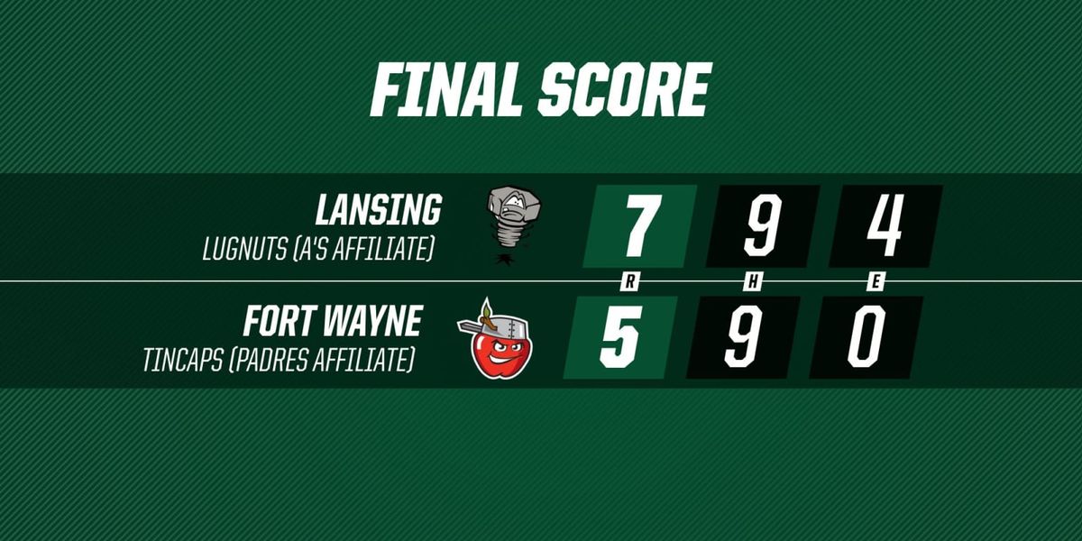 Lansing Lugnuts at Fort Wayne TinCaps