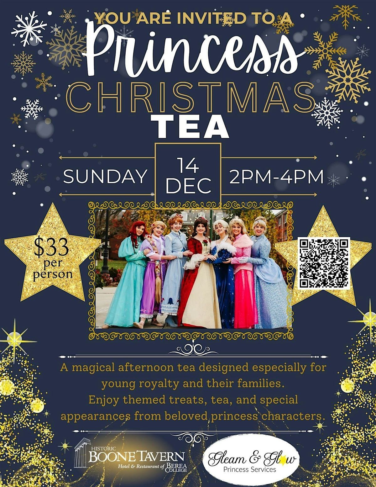 Princess Christmas Tea