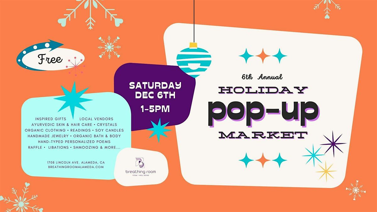 6th Annual Holiday Pop-Up Market