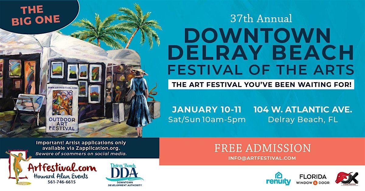 37th Annual Downtown Delray Beach Festival of the Arts