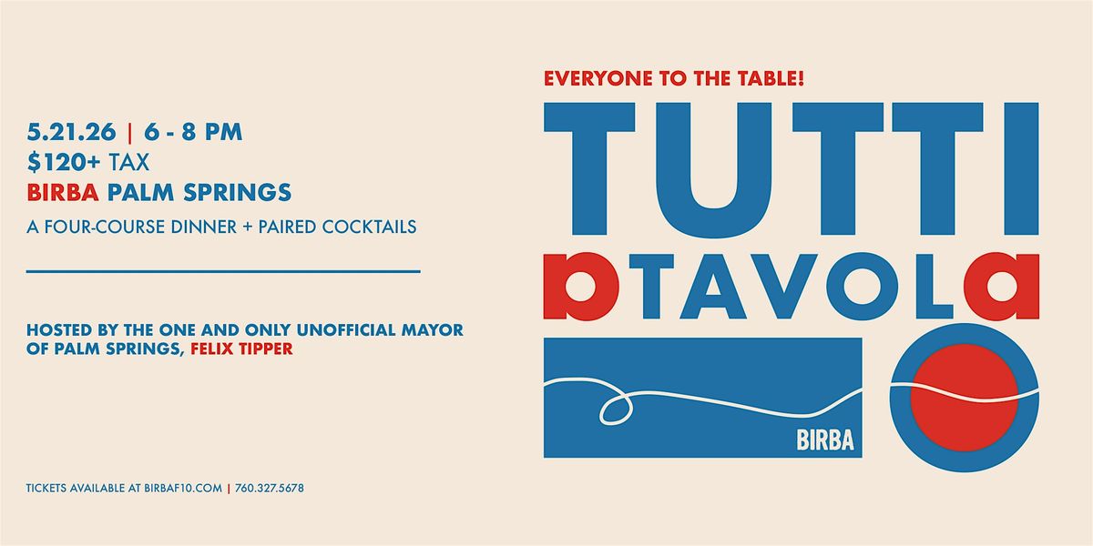 Tutti a Tavola! (Everyone to the Table!)