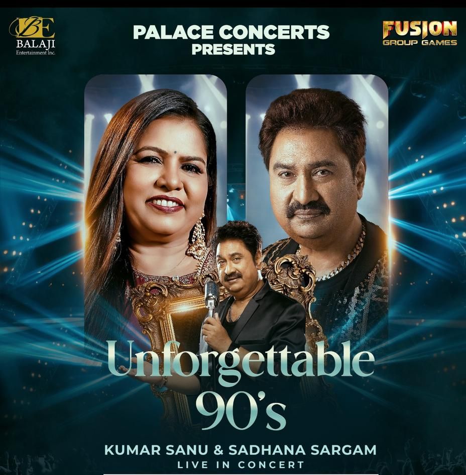 Kumar Sanuv and Sadhana Sargam at Beau Rivage Theatre