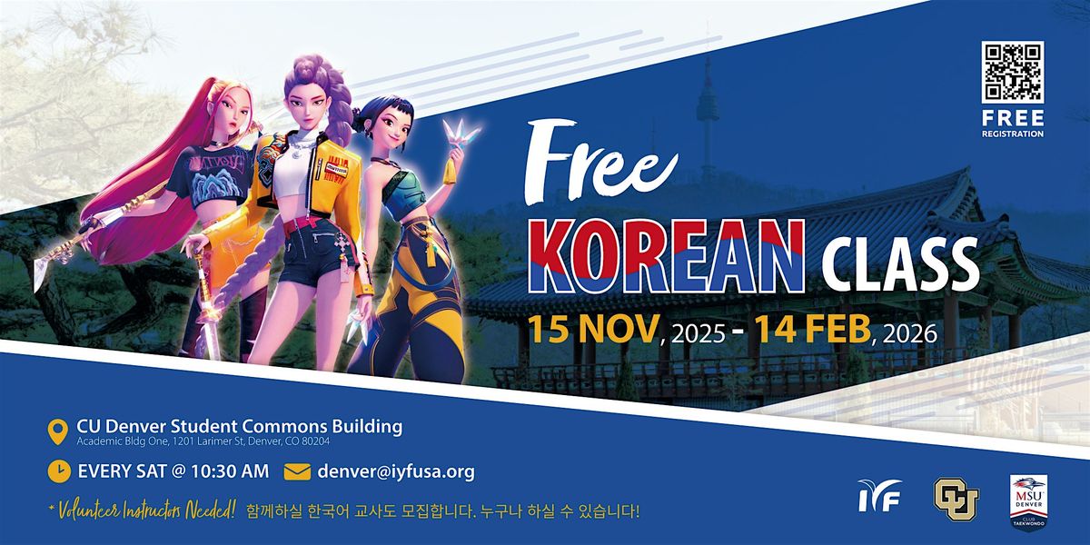 Free Korean Class!