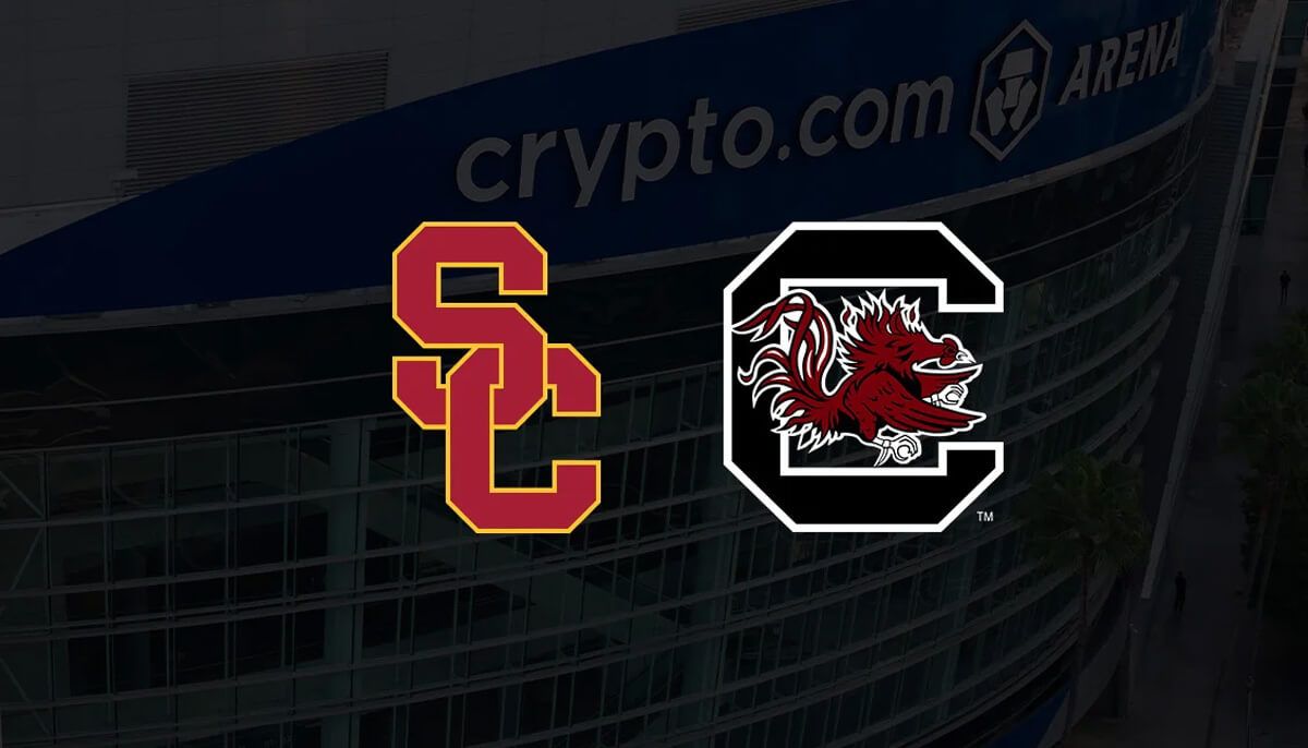 The Real SC - USC Trojans vs South Carolina Gamecocks Womens Basketball at Crypto.com Arena