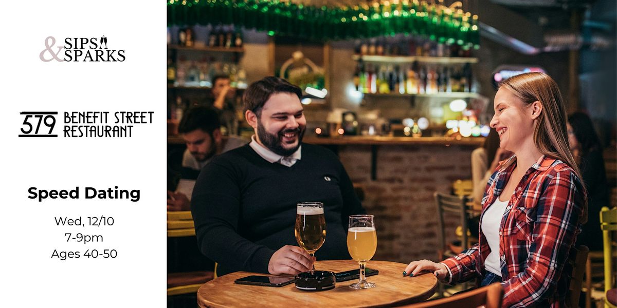 Speed Dating Ages 40-50 in Pawtucket, RI at 579 Benefit Street