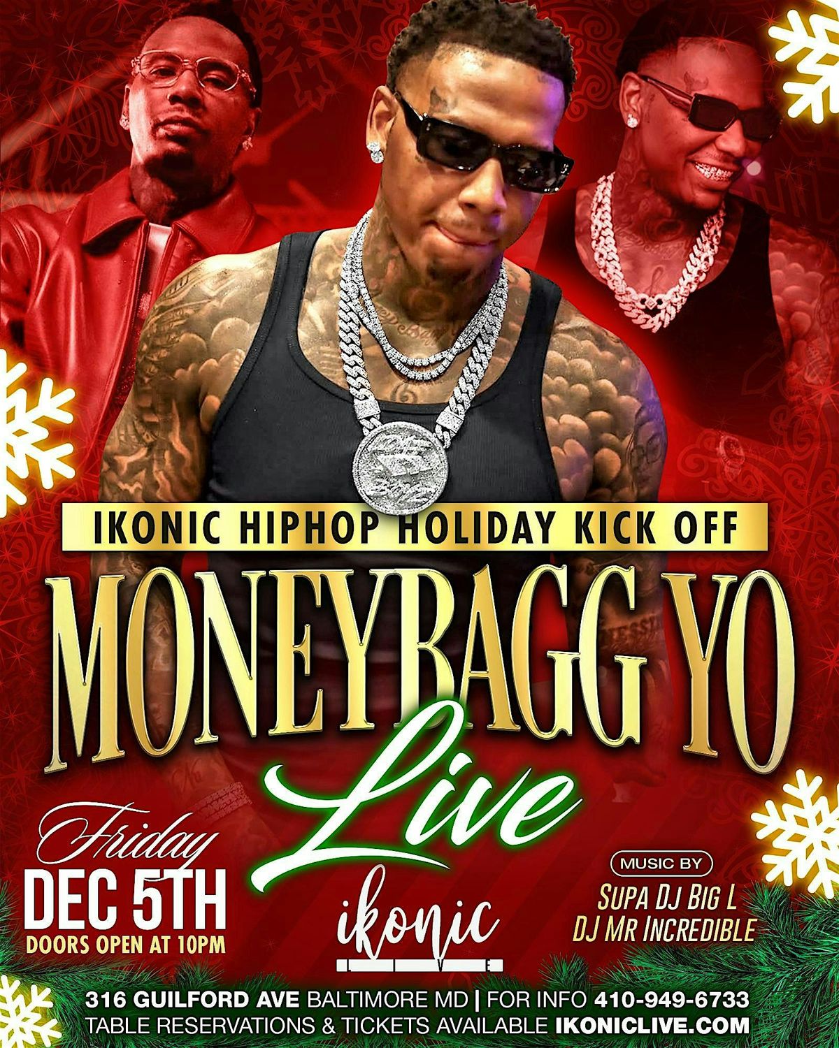 A HIPHOP HOLIDAY KICKOFF WITH MONEYBAGG YO