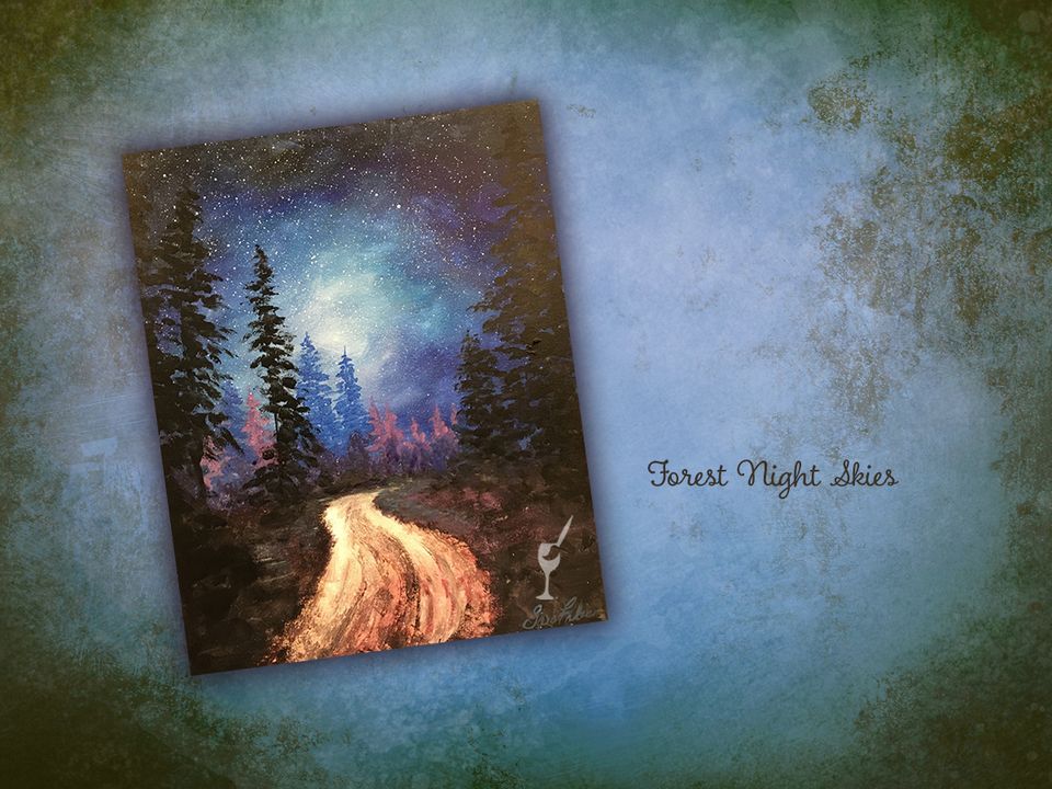 Travel Tuesday! Painting with a Twist (8804 N Michigan Rd