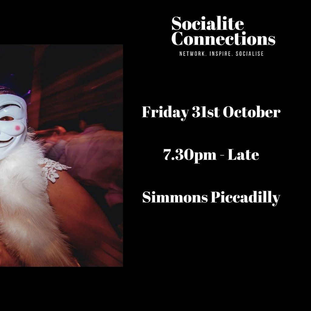 Halloween Party & Welcome Drink at Simmons Bar Piccadilly